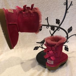 Pink baby uggs